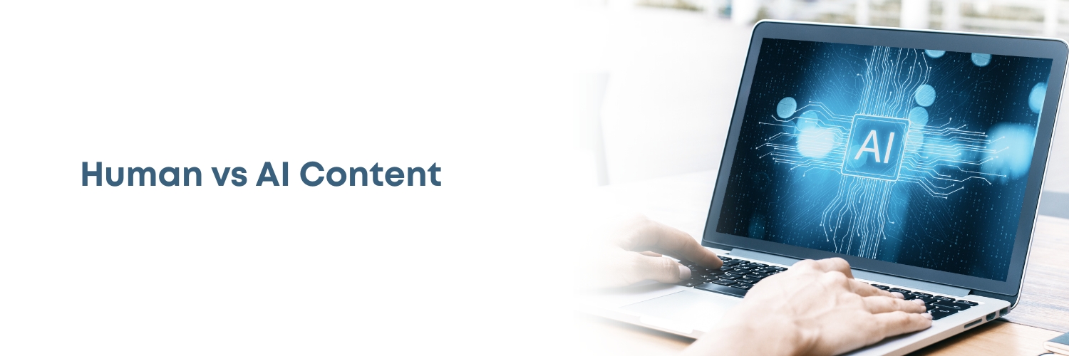 How to identify Human Content between AI Content